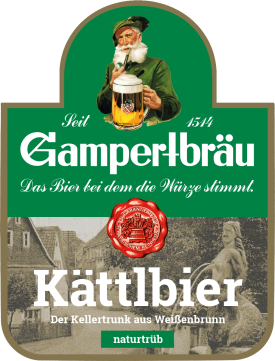 Kättlbier naturtrüb Etikett