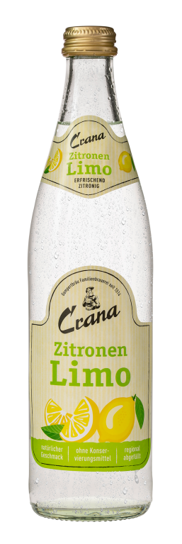 Crana Zitronen Limo Flasche