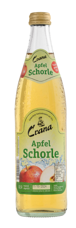 Crana Apfelsaftschorle Flasche neu