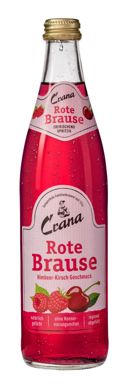 Crana Rote Brause Flasche