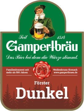 Förster Dunkel Etikett